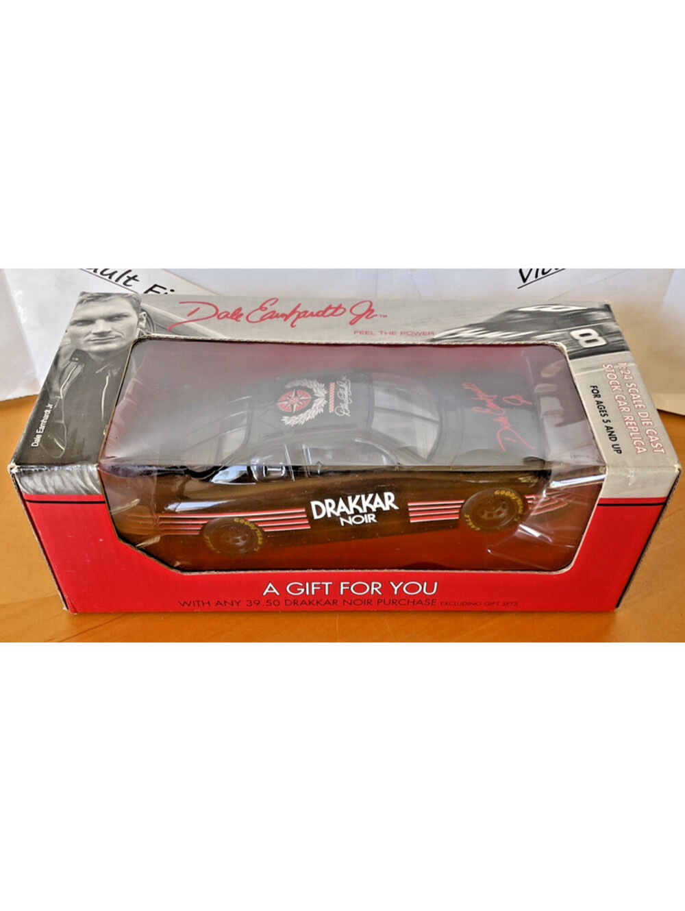 Dale Earnhardt Jr 8 Drakkar Noir 1:24 Scale Chevy Monte Carlo NIB Die Cast